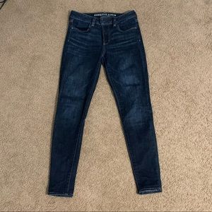 Dark blue American eagle jeans